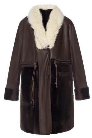 Coat with fur collar, zdjęcie 1 Coat with fur collar od Chloe